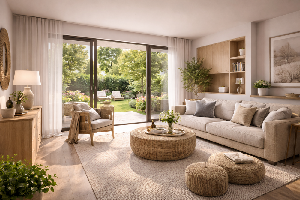 T2 de 45m² AVEC JARDIN ENSOLEILLEE DE 70M² - LA ROQUE D'ANTHERON