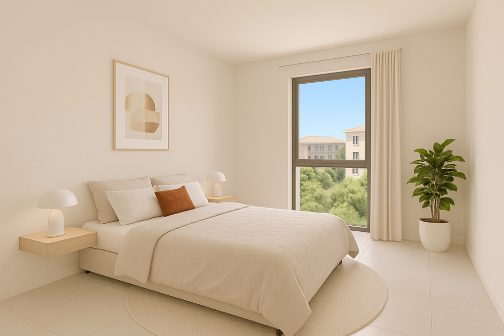 Vente Appartement UN BIEN D'EXCEPTION : T2 NEUF AVEC DEUX LOGGIAS GÉANTES & SÉJOUR XXL Marseille 15