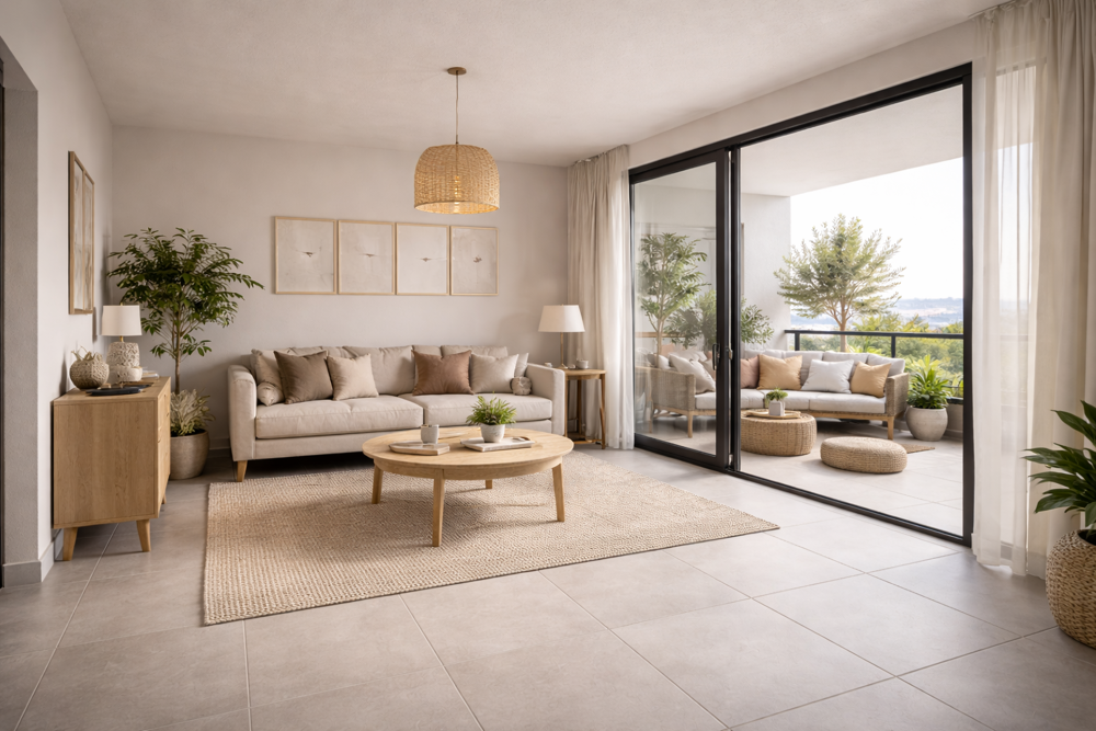* - RARE  T5 de 120 m² en dernier étage avec terrasse et belle vue dégagée