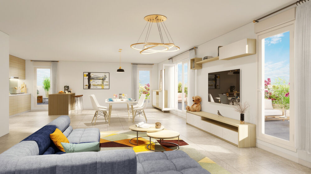 Vente Appartement .SUPER EMPLACEMENT- T4  AVEC EXTERIEUR - PISCINE RESIDENCE DE STANDING Antibes