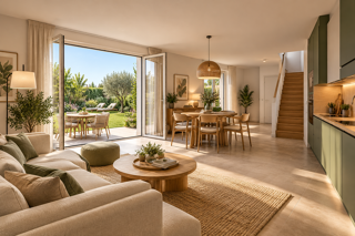 Vente Appartement Maison 4 pièces avec jardin - Chateaurenard Chateaurenard