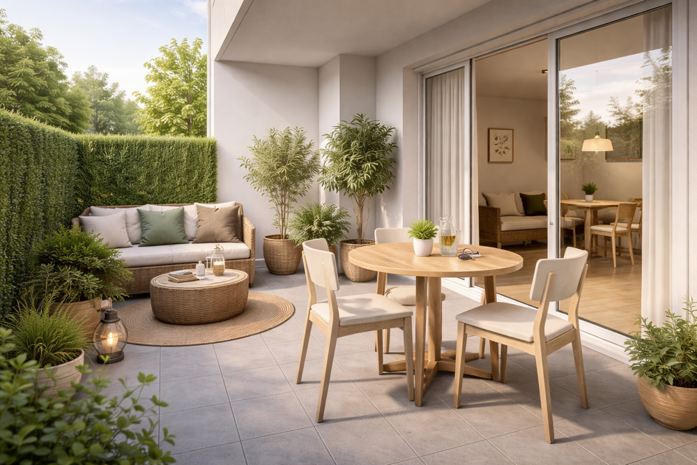 Vente Appartement Strasbourg – Route des Romains | Studio avec terrasse et jardin privatif Strasbourg