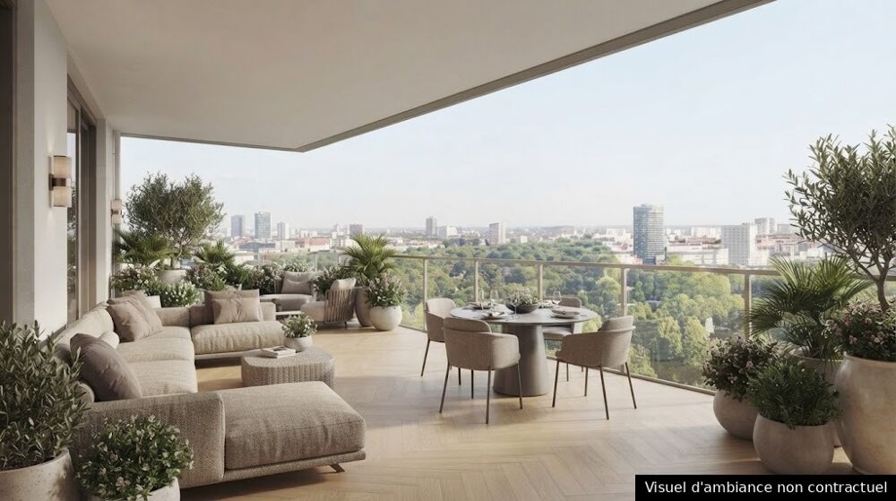 Vente Appartement Vue Panoramique pour ce Superbe T5 de 95 m² avec Balcon Plein Sud de 40 m² – Lyon 7e Lyon 7