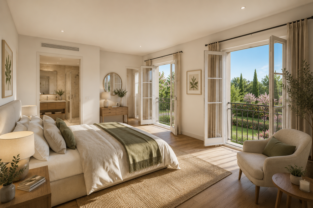 Vente Appartement ANTIBES : SPLENDIDE MAISON NEUVE DE 93 M² AVEC UN BEAU JARDIN DE 250M² Antibes