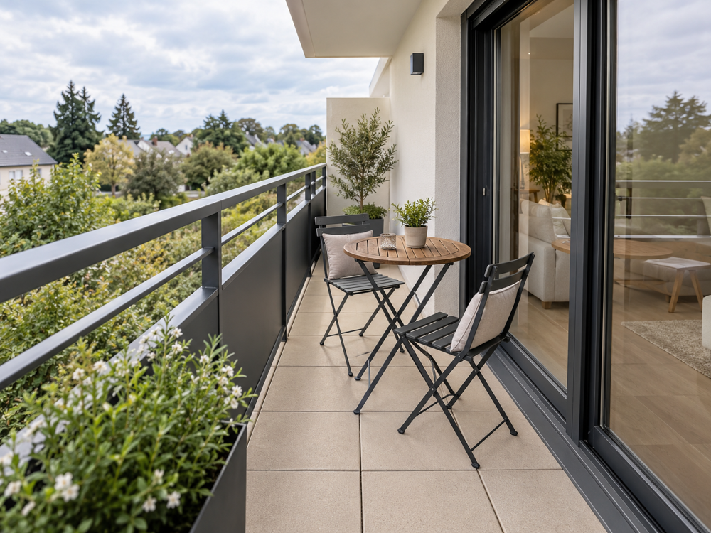 Vente Appartement T2 DE 43 M² AU 2E ÉTAGE AVEC BALCON NORD DE 6 M² ET PARKING COUVERT Arradon