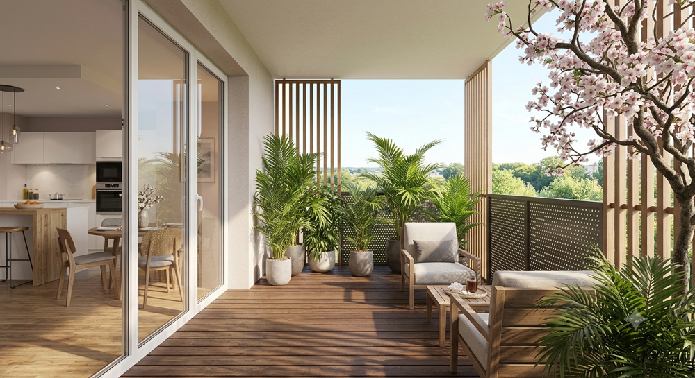 SUPERBE T2 AVEC LOGGIA AU LANDRY