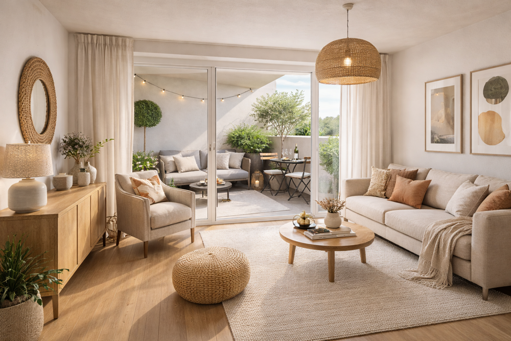Vente Appartement MAGNIFIQUE DERNIER ETAGE 3P DE 65M² AVEC UNE TERRASSE DE 18M² Marignane