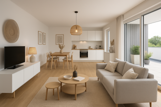  Appartement � vendre 3 pi�ces 