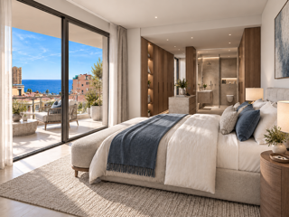 Vente Appartement 4 PIÈCES 100 M² – PLEIN SUD TERRASSE VUE MER DE 25M² AUX PORTES DE MONACO Beausoleil