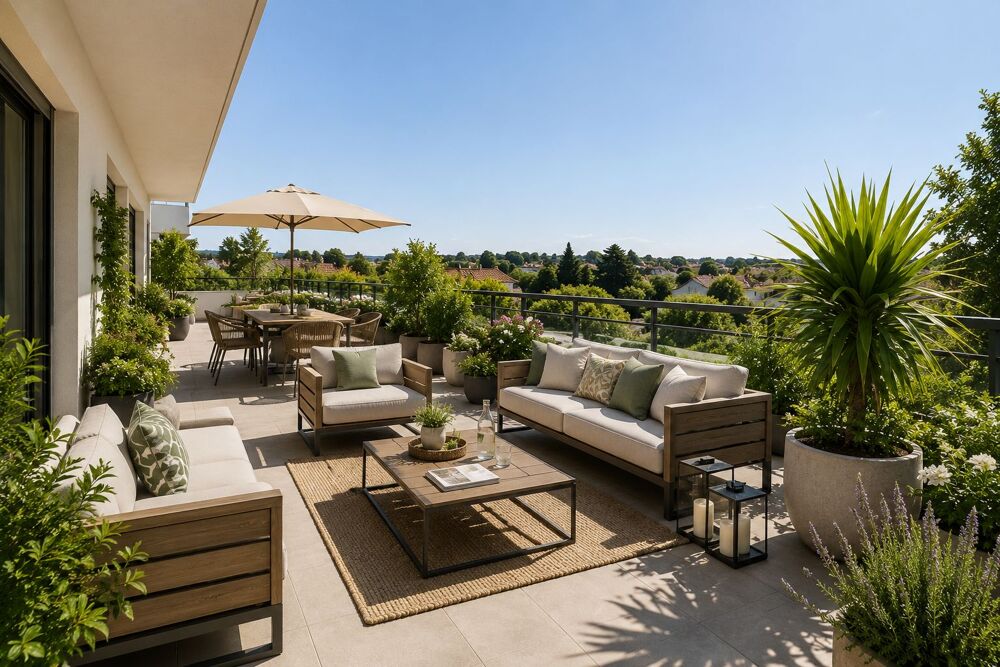 Vente Appartement DUPLEX AVEC GRANDE TERRASSE - AUX PORTES DE PARIS - TRAM T6 ET T10 - FRAIS DE NOTAIRE OFFERTS Le plessis robinson