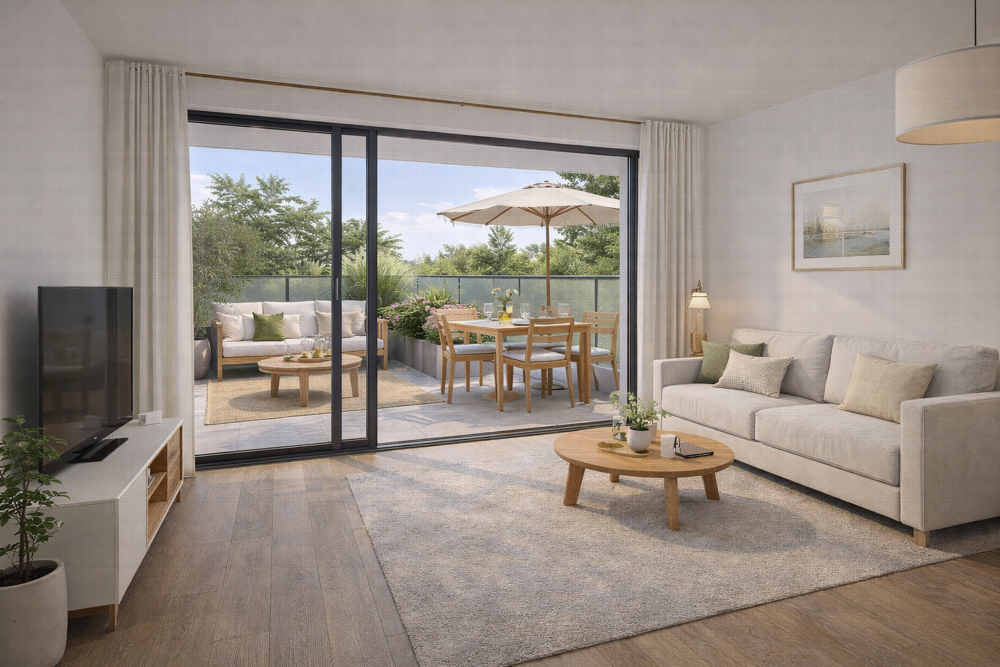 Vente Appartement APPARTEMENT 2 PIÈCES DE 40 M² AVEC BALCON ET PARKING Ecquevilly