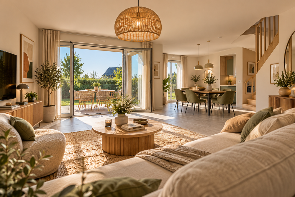 Vente Maison DEVENEZ PROPRIÉTAIRE D'UNE MAISON NEUVE AVEC GRAND JARDIN PRIVATIF, TERRASSE ET GARAGE Fondettes