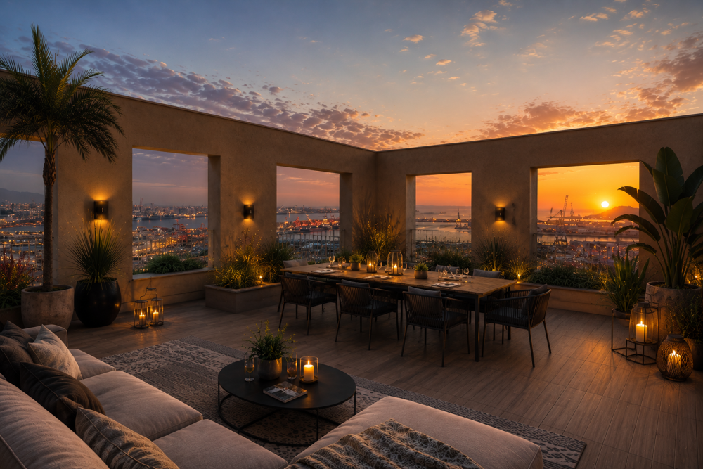 Vente Appartement -- UN ROOFTOP SENSATIONNEL SUR LA MÉDITERRANÉE, 4 PIECES DERNIER ÉTAGE VUE MER ! * OFFRES Marseille 15