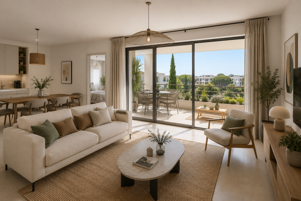 Vente Appartement AGREABLE 2 PIECES sur MILLENAIRE MONTPELLIER Montpellier