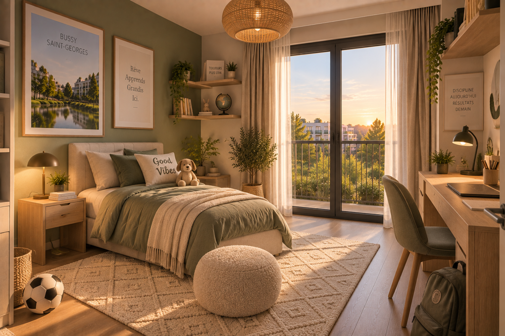 Vente Appartement BUSSY-SAINT-GEORGES – EMPLACEMENT PREMIUM À PROXIMITÉ IMMÉDIATE DE LA GARE ET DU CENTRE-VILLE - Li Bussy st georges