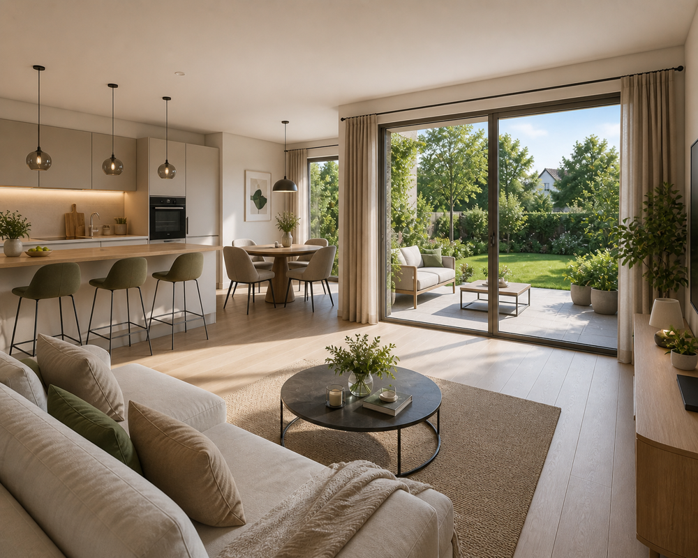 Vente Appartement OSTWALD - GRAND DUPLEX T4 AVEC JARDIN - COMME DANS UNE MAISON ! Ostwald
