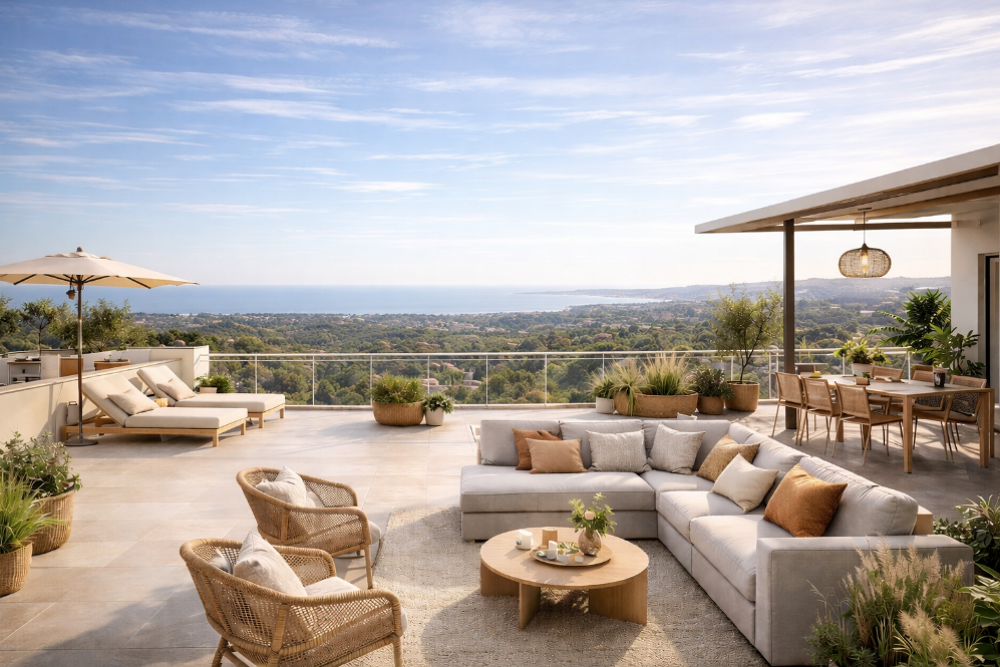 Vente Appartement * ROOFTOP D'EXCEPTION – 200 M² DE TERRASSE AVEC VUE MER POUR CET APPARTEMENT T4 A SAINT RAPHAEL St raphael