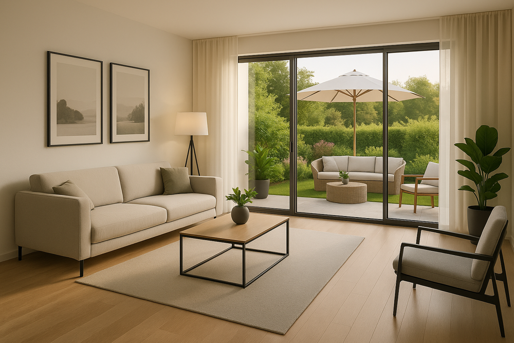Vente Appartement MONFAVET T2 de 45m² avec JARDIN 30m² PLEIN SUD Avignon