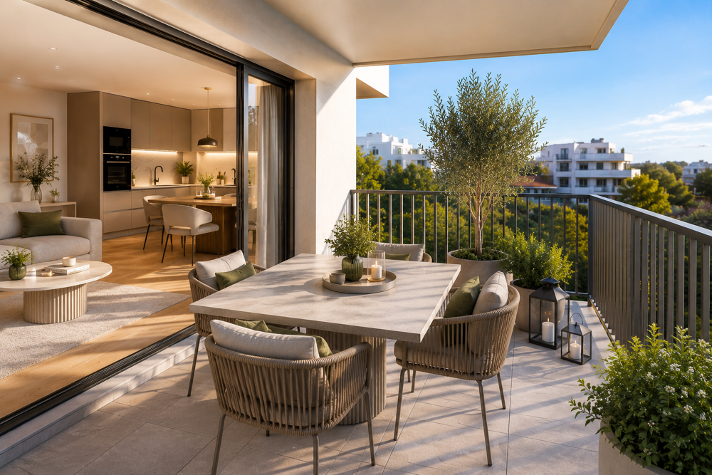 Vente Appartement RARE À STRASBOURG – T3 NEUF AVEC GRAND BALCON DANS UNE RÉSIDENCE CONTEMPORAINE Strasbourg