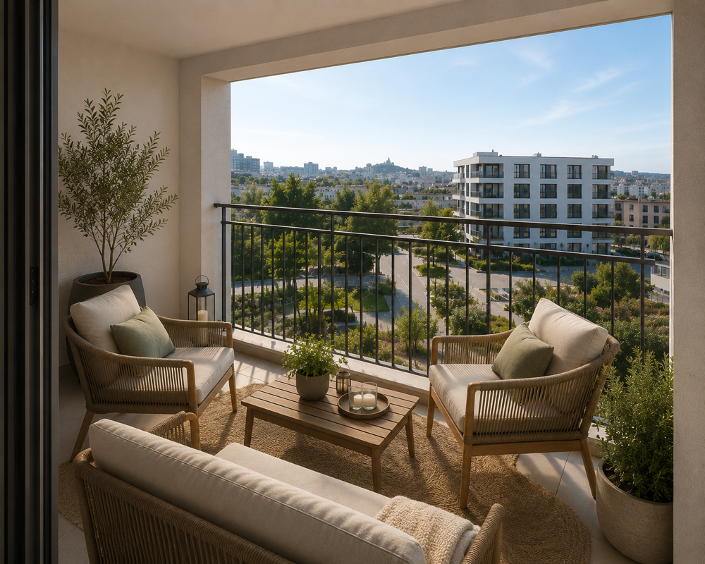 Vente Appartement DERNIER ETAGE - STUDIO LUMINEUX PROCHE DU METRO Marseille 15