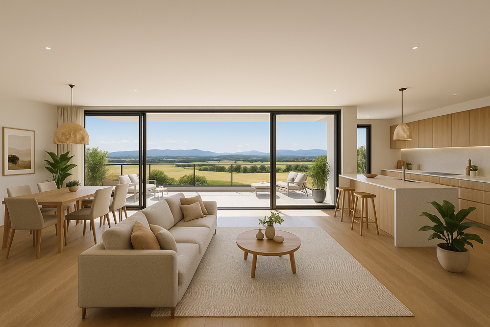 BIEN D'EXCEPTION ! DERNIER 4 PIECES EN ATTIQUE VUE VOSGES AVEC TERRASSE DE 55m²!
