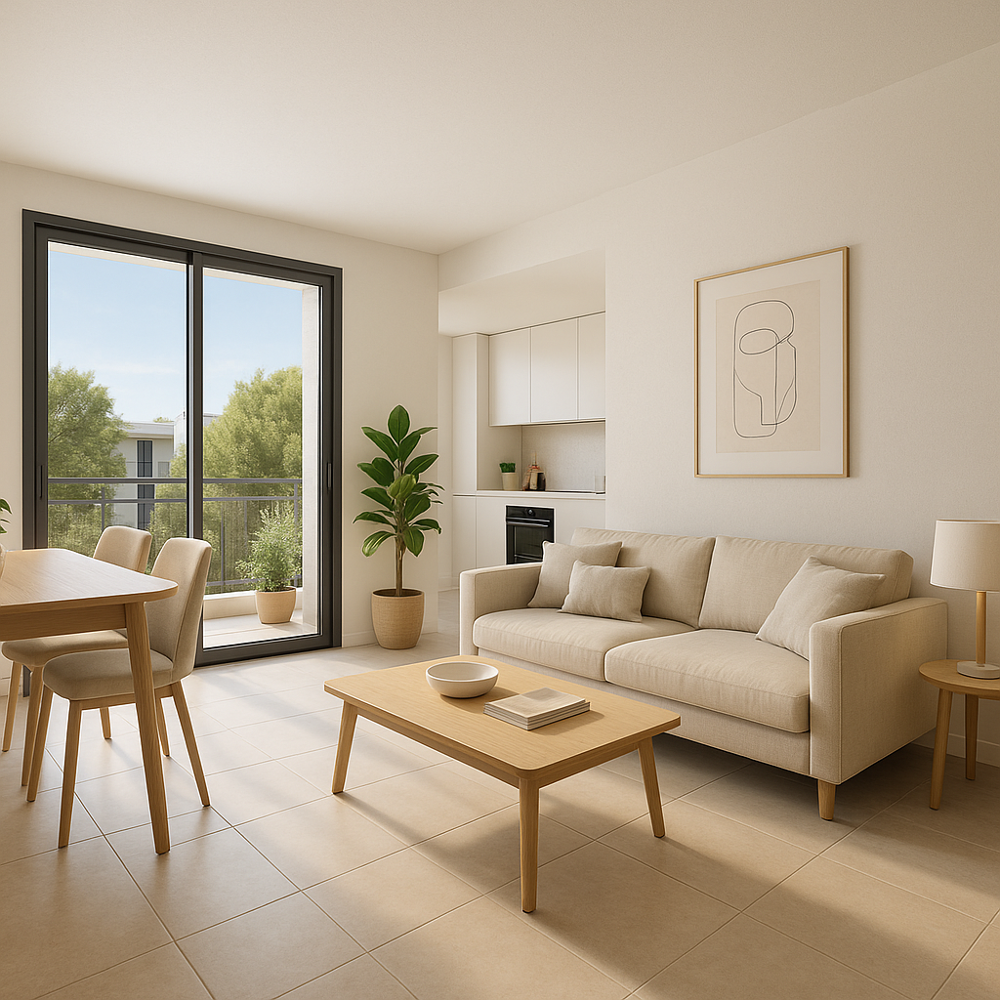 Vente Appartement NOUVEAU SECTEUR OVALIE T2 AVEC GRANDE TERRASSE Montpellier
