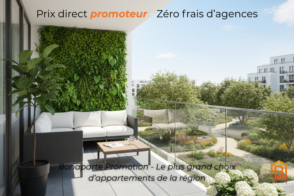 A MOINS DE 5KMS DE LA PLAGE 2 PIECE NEUF AVEC TERRASSE
