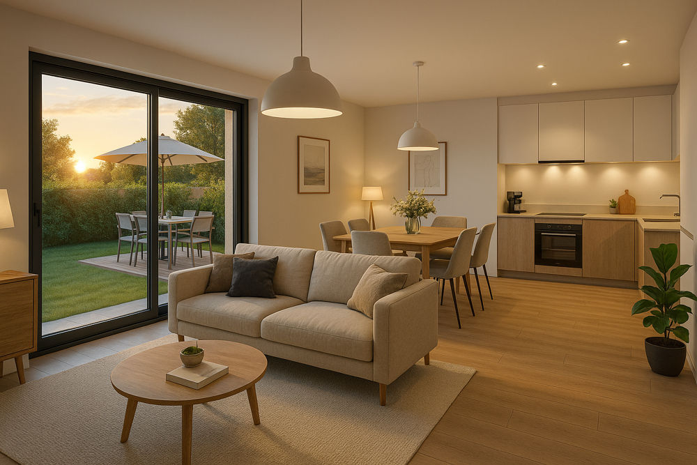 Vente Appartement DUPLEX EN REZ DE JARDIN AUX PORTES DE METZ Chieulles