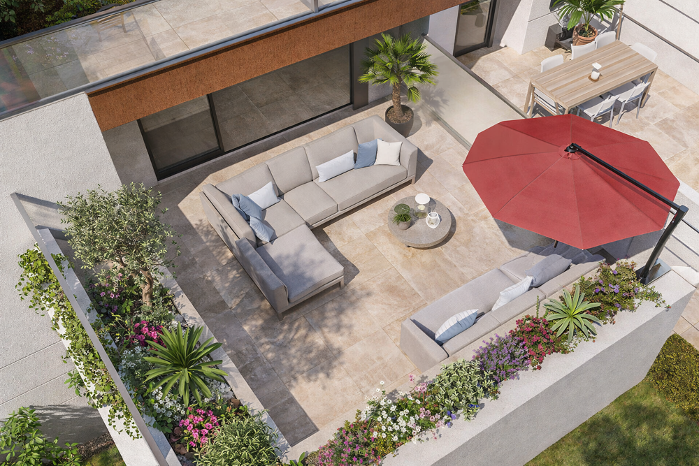 -* RARE A SIX-FOURS : VILLA - APPARTEMENT T5 DE 140 M² AVEC GRANDES TERRASSES