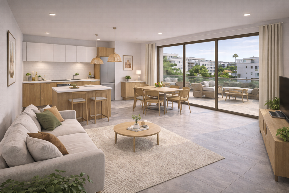 Vente Appartement SPACIEUX T3 AU COEUR E LA POITE ROUGE AVEC SON MAGNIFIQUE ÉSPACE ÉXTÈRIEUR ! Marseille 8