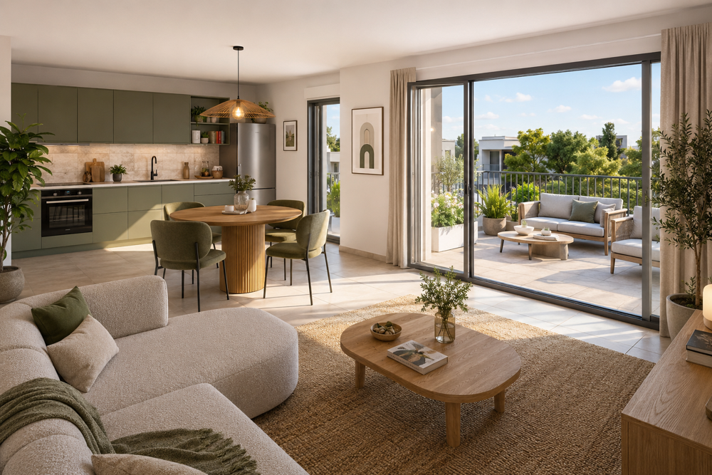 Grand T4 de 100 m² avec suite parentale et terrasse : Le confort idéal pour votre famille