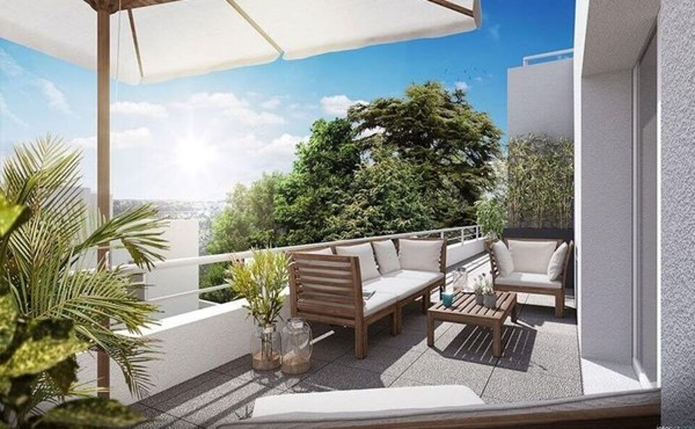 TRIPLE EXPOSITION T2 50m² AVEC 25m² DE TERRASSE, BALCON ET LOGGIA