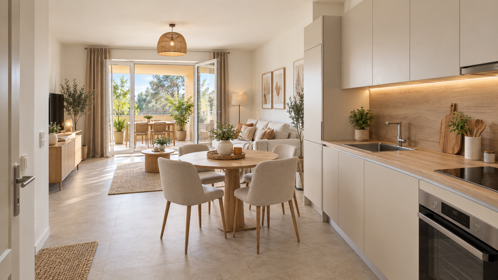 Vente Appartement OLLIOULES – T2 NEUF AVEC BELLE TERRASSE Ollioules