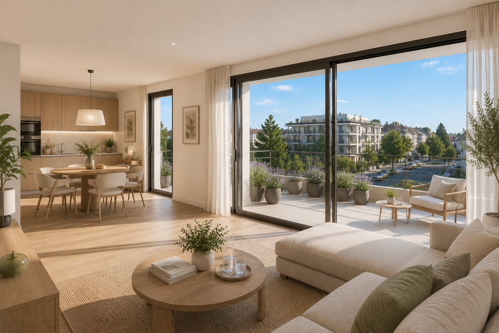 CAGNES SUR MER CENTRE-VILLE BEAU T3 AVEC 13.50M² DE TERRASSE EXPOSEE PLEIN OUEST
