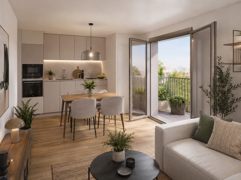 Vente Appartement Rare retour à la vente – T3 neuf disponible immédiatement – Strasbourg Neudorf Strasbourg