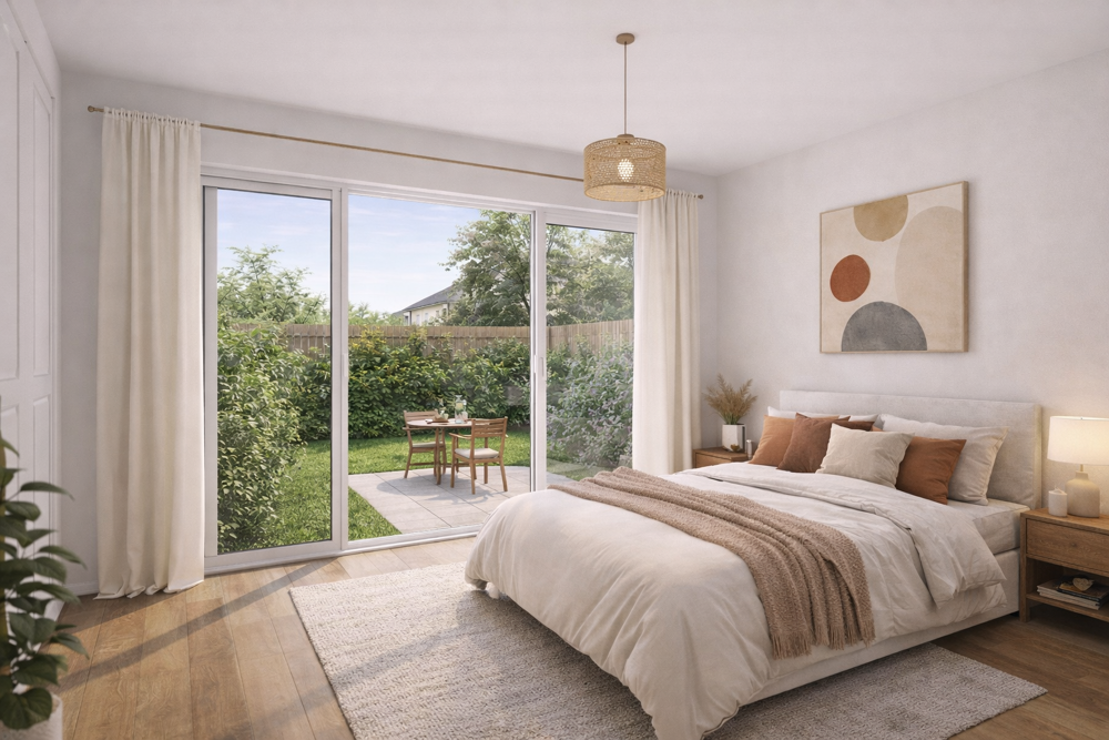 Vente Appartement 2 PIÈCES 44,70 m² AVEC TERRASSE + JARDIN + PARKING – LIVRAISON FIN 2026 PROCHE Mantes la jolie