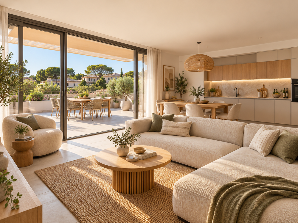 Vente Appartement SIX-FOURS-LES-PLAGES – T4 AVEC 114 M² DE TERRASSES ET 3 PARKINGS Six-fours-les-plages