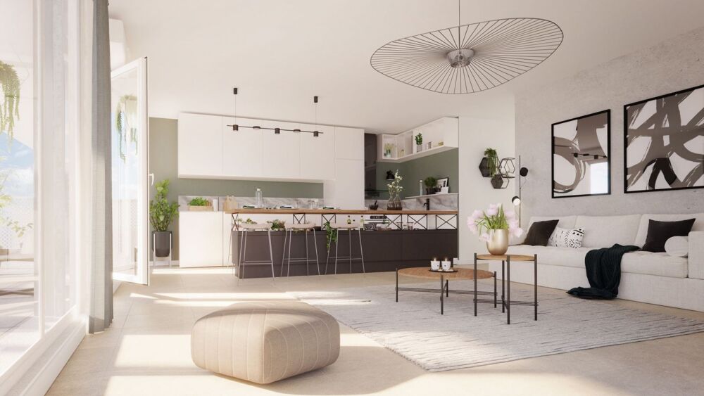 Vente Appartement ANTIBES : RESIDENCE INTIMISTE : MAGNIFIQUE 2 PIECES EN DERNIER ETAGE, VUE DEGAGEE Antibes