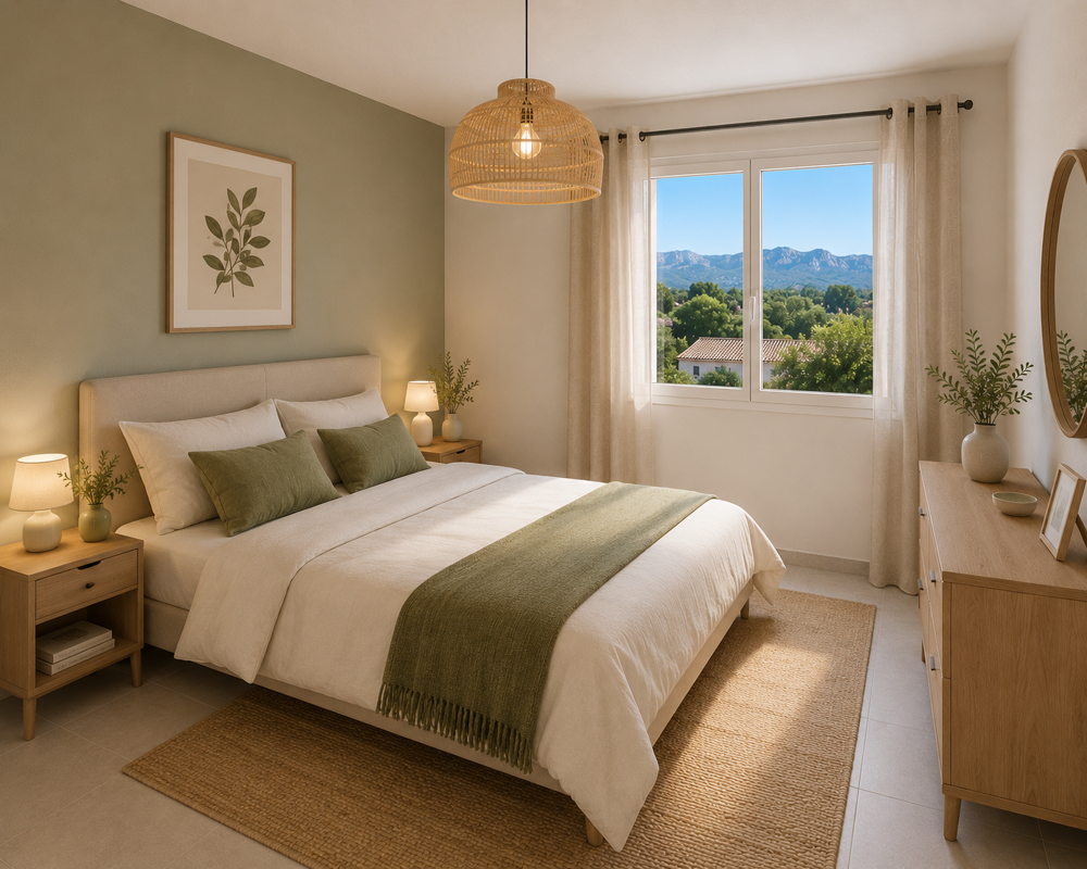 Magnifique T2 de 50 m² avec terrasse vue sur les ALPILLES