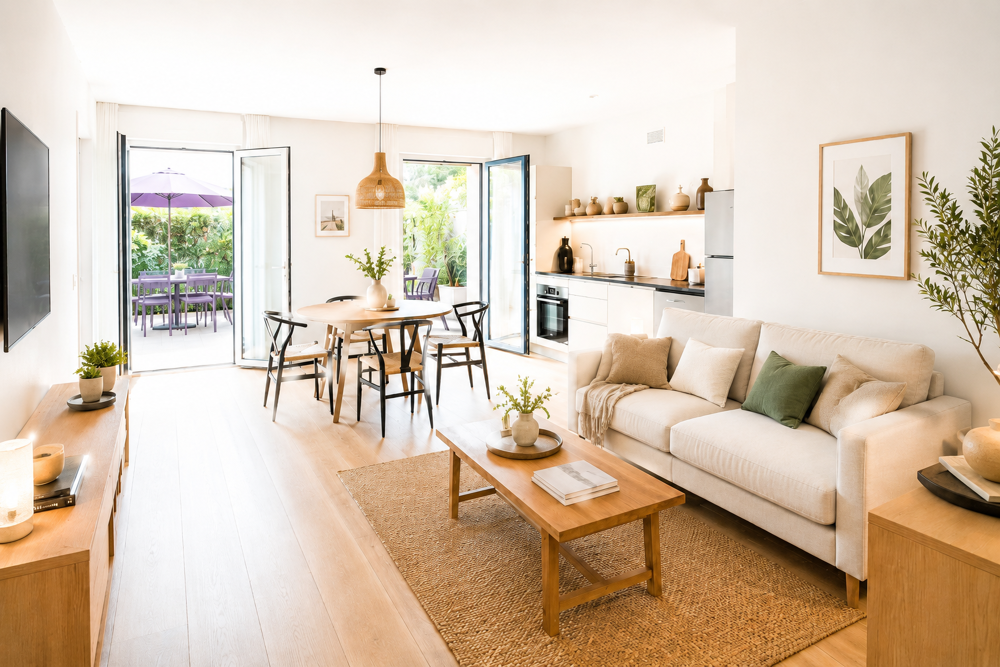 SUPERBE T3 NEUF DE STANDING - GRANDE TERRASSE- AU PIED DU TRAM ET DU CENTRE VILLE- DISPO IMMEDIATE