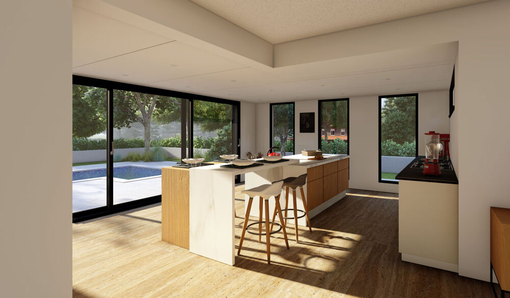 LIVRAISON RAPIDE 3 PIECES LUMINEUX AVEC 75M² DE JARDIN FACE AU GOLF