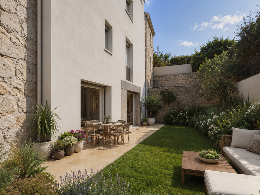 BEAU T4 AVEC TERRASSE ET JARDIN