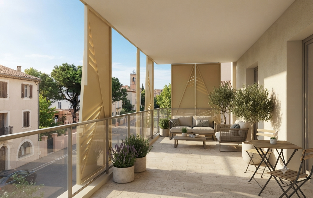 Vente Appartement *-T2 LUMINEUX ET BIEN AGENCÉ AVEC TERRASSE ET PARKING PROCHE COMMODITÉS Brignoles