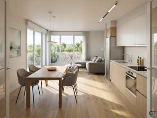  Appartement à vendre 2 pièces 