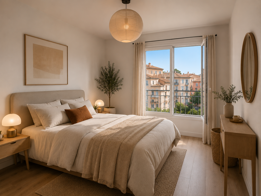 Vente Appartement DERNIERE OPPORTUNITE : RESIDENCE DE STANDING : BEAU 2 PIECES EN ETAGE ELEVE DE 45M² AVEC SA TERRASSE Nice