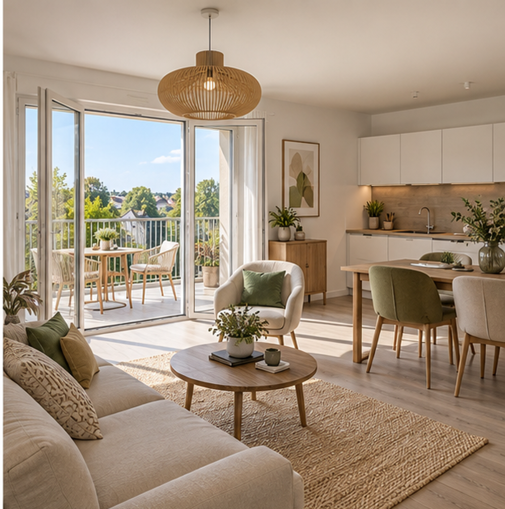 Vente Appartement T3 DE 67 M² AU 1ER ÉTAGE AVEC TERRASSE DE 6 M² ET PARKING Auray