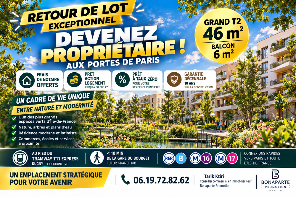 Vente Appartement RARE RETOUR DE LOT EXCEPTIONNEL Dugny