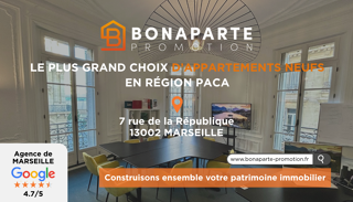 Vente Appartement MARSEILLE - STUDIO 27M² + 8M² DE LOGGIA DERNIER ETAGE Marseille 15