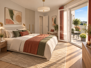 Vente Appartement superbe T3 neuf avec deux extérieurs Saint-herblain