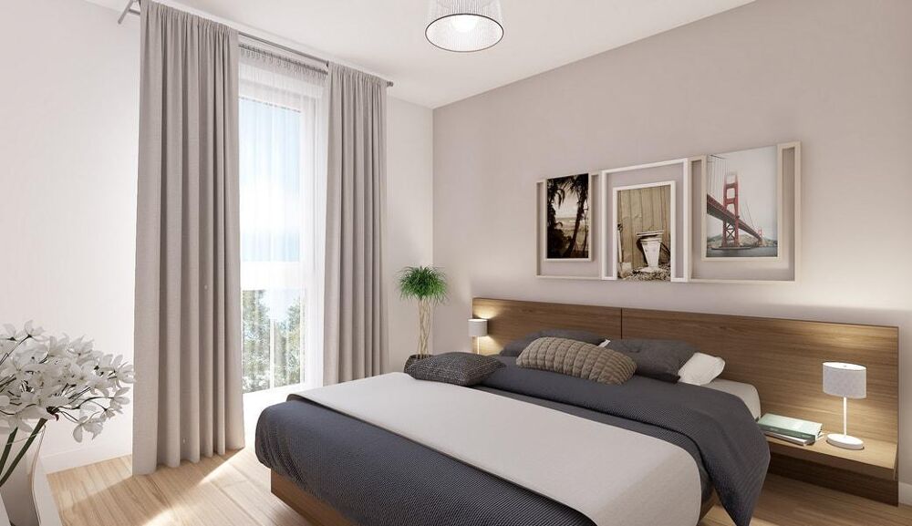 Vente Appartement MENTON : LIVRAISON RAPIDE : MAGNIFIQUE 2 PIECES EN DERNIER ETAGE -  AVEC TERRASSE VUE MER Menton